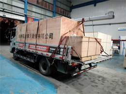 发货现场，bevitor伟德“医院专用洗车消毒一体机”发往宁波市镇海区人民医院