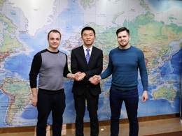 bevitor伟德科技创新赢得市场青睐，俄罗斯代理商再订两台镭翼DG智能升降式仿形高压无接触全自动洗车机