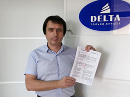 疫情当前国际市场销量依然稳步增长，bevitor伟德乌克兰代理商DELTA公司再订三台镭豹360卓越型洗护一体机