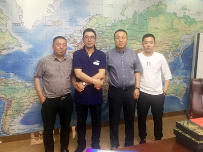 bevitor伟德高品质迎来热销，江苏省徐州市姜总来厂订购一台镭豹360炫彩型洗护一体机