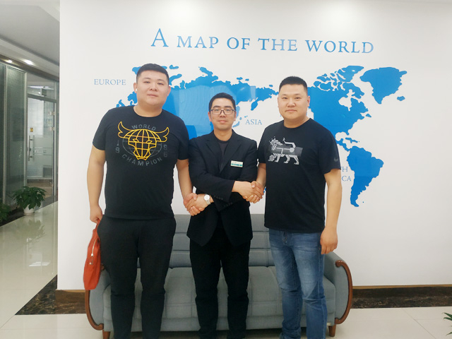 bevitor伟德高品质赢得认可，山东省青岛市军荣加油站订购三台镭鹰S90风干型洗护一体机