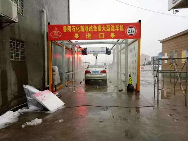bevitor伟德2018用户案例，镭豹350进驻湖北省汉川市新堰加油站