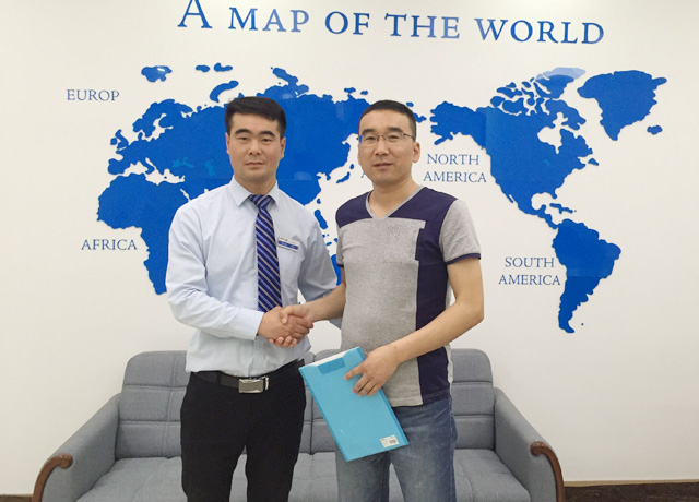 bevitor伟德再迎销售热潮，甘肃省陇南市孟总订购一台镭豹350