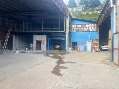 LEISUWASH S90旗舰型洗车机在云南省红河州恒源汽修安装完成交付使用